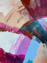 "Magnolias in March"— Original Abstract Painting (36x36)