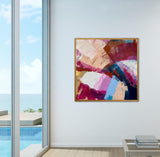 "Magnolias in March"— Original Abstract Painting (36x36)