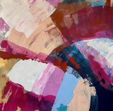 "Magnolias in March"— Original Abstract Painting (36x36)