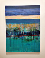 Ocean Series: Playa Carmen::  36x48" on canvas