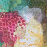 Moroccan Series:: Souk Pigments— 14x14 with custom frame