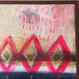 Moroccan Series: Night Skies— 21x21" with custom frame