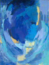 Ocean Series::Playa Guiones::  19x25" with custom frame