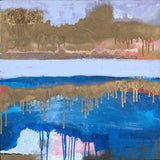 Ocean Series:: Playa Real::  21x21" with custom frame