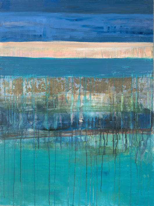 Ocean Series: Playa Carmen::  36x48