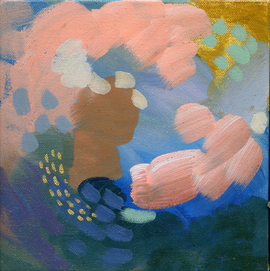 Cloud Canyon Mini 2— 10x10 Art with Wooden Frame Included