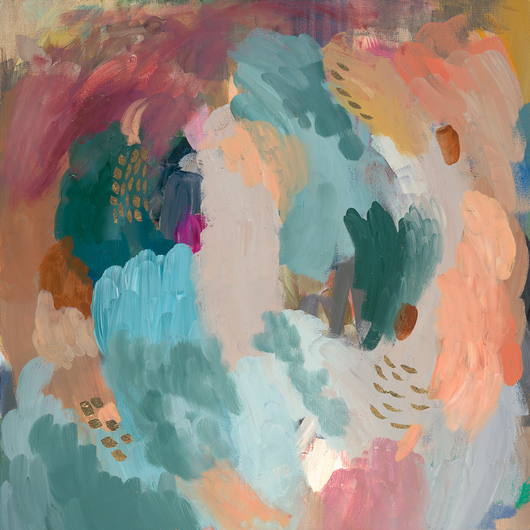 Cloud Canyon No.20— 24x24 Painting on Canvas