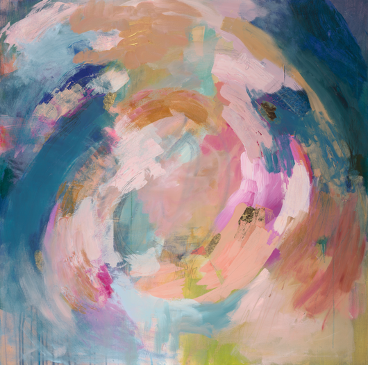 E x p a n s I o n No. 2— 40x40 Painting on Canvas