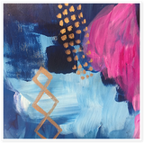 Deep Indigo— Morrocco Series