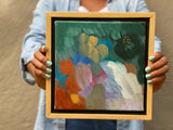 Cloud Canyon Mini No.7— 10x10 Art with Wooden Frame Included {Free Shipping}