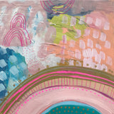 YES, I DO LIKE PINK— 12x12 on canvas