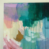 Turn Your Face Into the Breeze— 30x30 inches