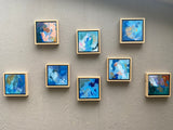 Cloud Canyon Mini 2— 10x10 Art with Wooden Frame Included