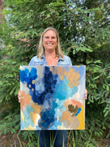 "Shimmer"— Original Abstract Painting (20x20)
