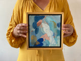 Cloud Canyon Mini No. 3— 10x10 Art with Wooden Frame Included {Free Shipping}
