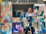 "Shimmer"— Original Abstract Painting (20x20)