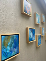 Cloud Canyon Mini No. 5— 10x10 Art with Wooden Frame Included