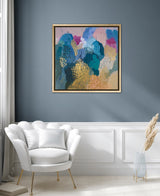 Wisteria Magic— 30x30 Painting on Canvas