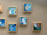 Cloud Canyon Mini No.7— 10x10 Art with Wooden Frame Included {Free Shipping}