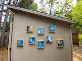 Cloud Canyon Mini No. 5— 10x10 Art with Wooden Frame Included