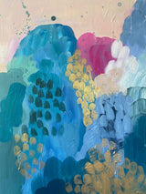 Wisteria Magic— 30x30 Painting on Canvas