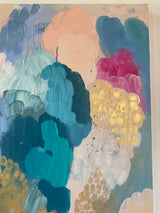 Wisteria Magic— 30x30 Painting on Canvas