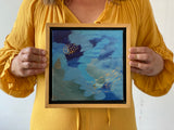 Cloud Canyon Mini No. 8— 10x10 Art with Wooden Frame Included {Free Shipping}
