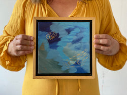 Cloud Canyon Mini No. 8— 10x10 Art with Wooden Frame Included {Free Shipping}
