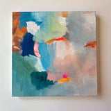 Dreamy Swoosh— 16x16 Painting on Canvas {Free Shipping}