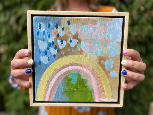 A Wider Horizon— 9x9 Frame included {Free Shipping}