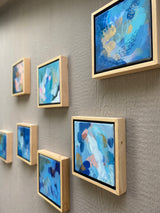 Cloud Canyon Mini No. 3— 10x10 Art with Wooden Frame Included {Free Shipping}