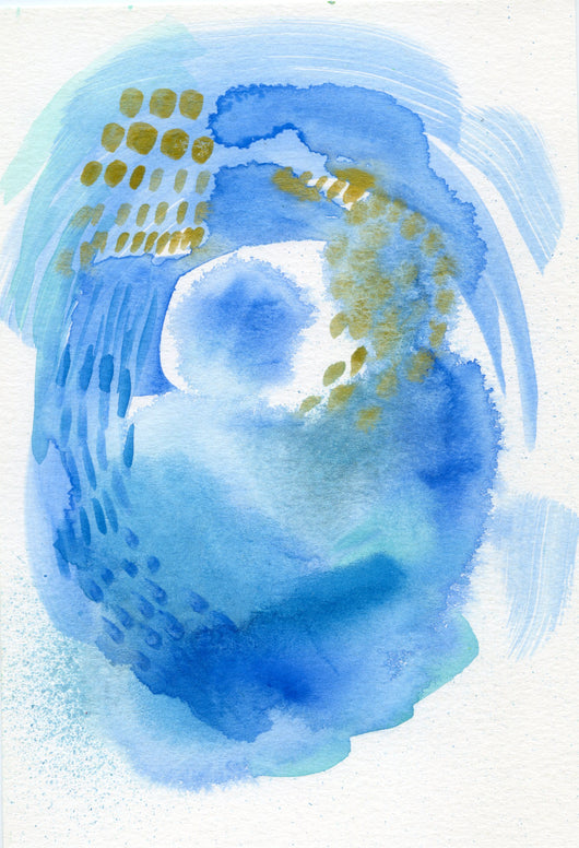 Nosara Surf No.1— Original Watercolor 9x6