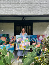 "Maine Summer"— Original Abstract Painting (30x30)