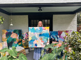 "Sunshine Supreme"— Original Abstract Painting (30x30)