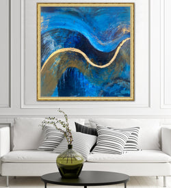ELEVATE—Waves 40x40 Painting on Canvas {Free Shipping}
