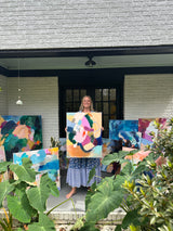 "Your Colors"— Original Abstract Painting (22x28)