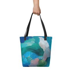 Ocean Abstract Tote Bag