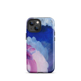 Magenta Blue Cloud Case for iPhone®