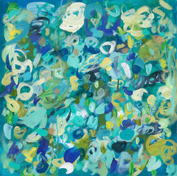 Serpentine Scribble  (No 1 + 2 Diptych available together)