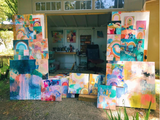 FEELING ART DECO— 9x12 on canvas