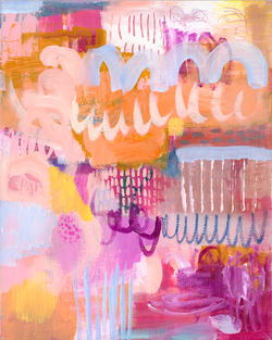 Sunshine Series:: Nectarine Dreams 16x20