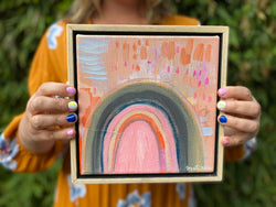 Power Up! — 9x9 Frame included // Free shipping in US