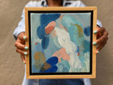 Cloud Canyon Mini No. 3— 10x10 Art with Wooden Frame Included {Free Shipping}