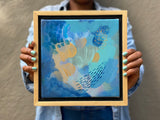 Cloud Canyon Mini No. 1— 10x10 Art with Wooden Frame Included {Free Shipping}