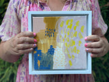 Sunny Day Series No 5— 10x10 Frame included // Free shipping in US
