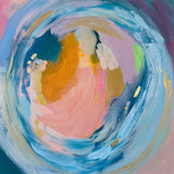 Wave —20x20 Painting on Canvas {Free Shipping}