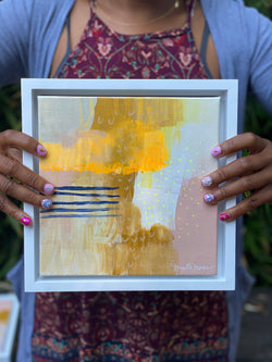 Sunny Series No 1— 10x10 Frame included // Free shipping in US