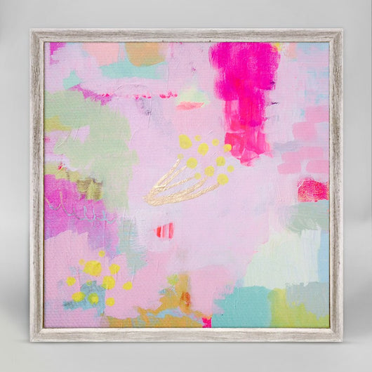 RASPBERRY LEMONADE WITH BILLY BUTTONS- Giclee on Canvas